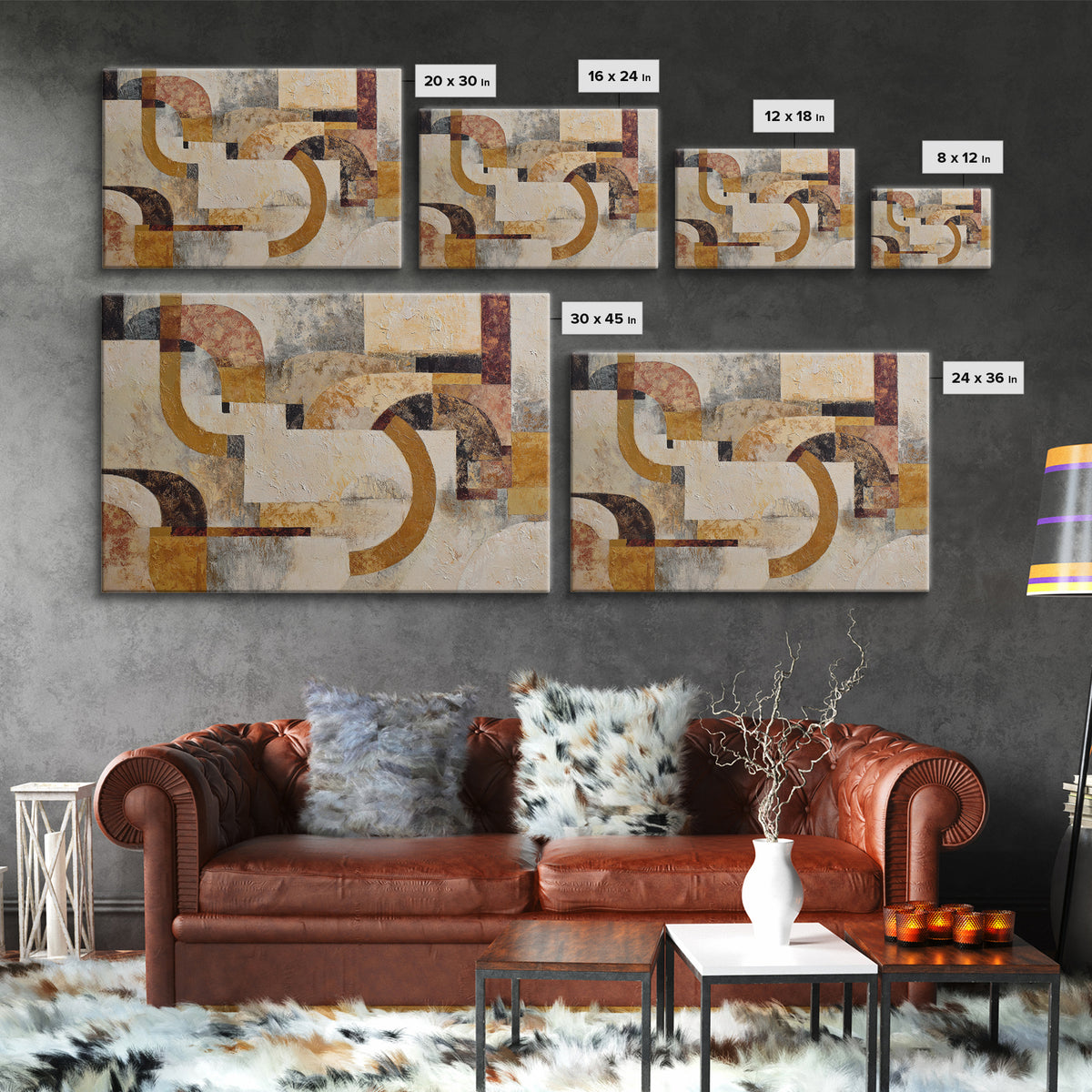 Large Statement Abstract Canvas Print, Living Room Art, Modern Decor, Living Room Decor, Abstract Art, Living, Wall Decor, LIR-3x2-29