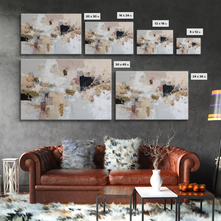Large Statement Abstract Canvas Print, Living Room Art, Modern Decor, Living Room Decor, Abstract Art, Living, Wall Decor, LIR-3x2-53