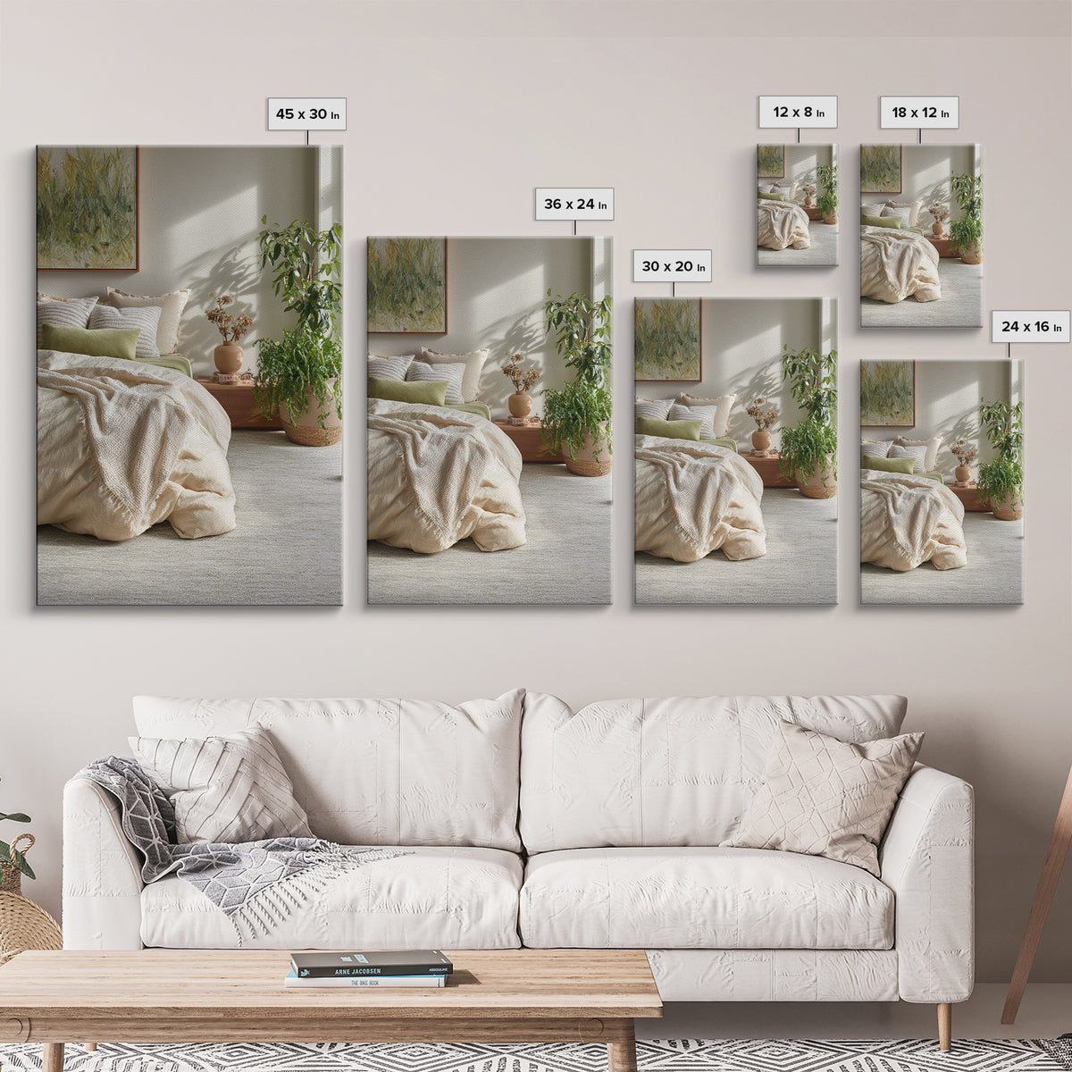 Fresh Air Meadow Landscape for Clean Mood Canvas Print, Laundry Room Art, Painting, Living Room Decor, Fine Art, Clean, LRA-2x3-79