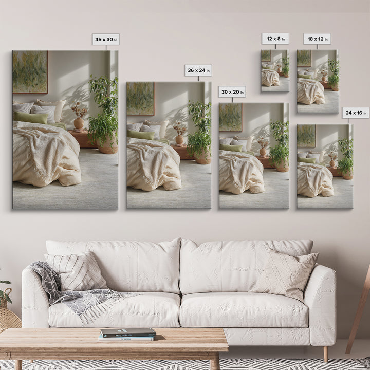Fresh Air Meadow Landscape for Clean Mood Canvas Print, Laundry Room Art, Painting, Living Room Decor, Fine Art, Clean, LRA-2x3-79