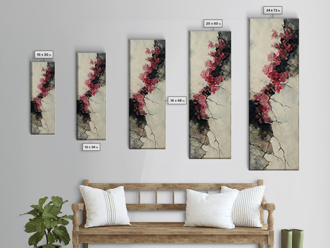 Olive Grove under Pale Morning Light Canvas Print, Mediterranean Art, Minimalist Wall Art, Living Room Decor, Fine Art, Azure, MAR-1x3-5