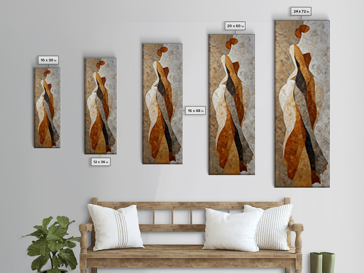 Classical Reclining Figure Implied Through Line Art Canvas Print, Master Bedroom, Master Bedroom Decor, Bedroom Decor, MAS-1x3-34