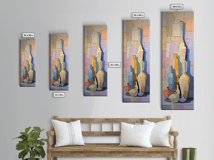 Lavender Field at Twilight Canvas Print, Master Bedroom, Statement Artwork, Bedroom Decor, Fine Art, Sanctuary, MAS-1x3-78