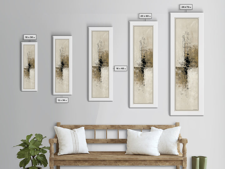 Minimal Two Figure Line Drawing Canvas Print, Master Bedroom, Vinyl Wall Decal, Bedroom Decor, Fine Art, Sanctuary, MAS-1x3-89