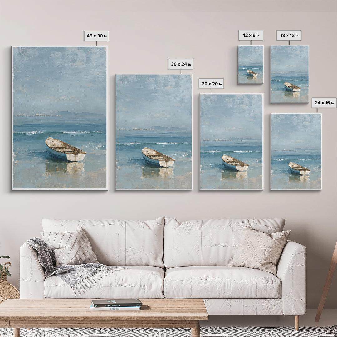 Hotel Coastal Landscape Canvas Print, Master Bedroom, Wall Decal, Bedroom Decor, Fine Art, Sanctuary, Wall Decor Bedroom, MAS-2x3-29