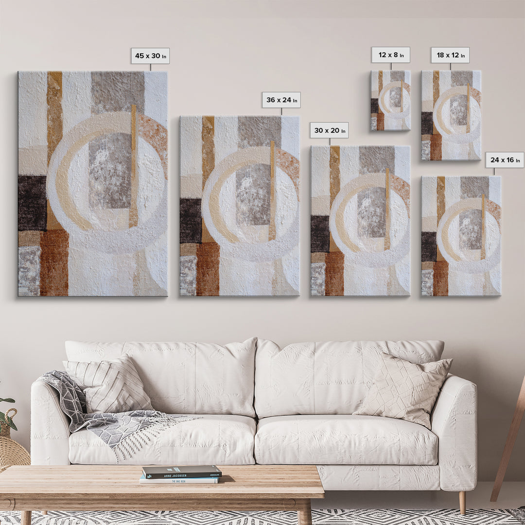 Soft Abstract Linen Texture Canvas Print, Master Bedroom, Wall Decal, Bedroom Decor, Abstract Art, Sanctuary, MAS-2x3-35