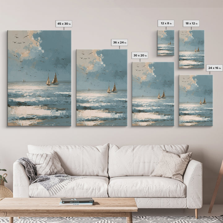 Hotel Coastal Landscape Canvas Print, Master Bedroom, Wall Decal, Bedroom Decor, Fine Art, Sanctuary, Wall Decor Bedroom, MAS-2x3-5