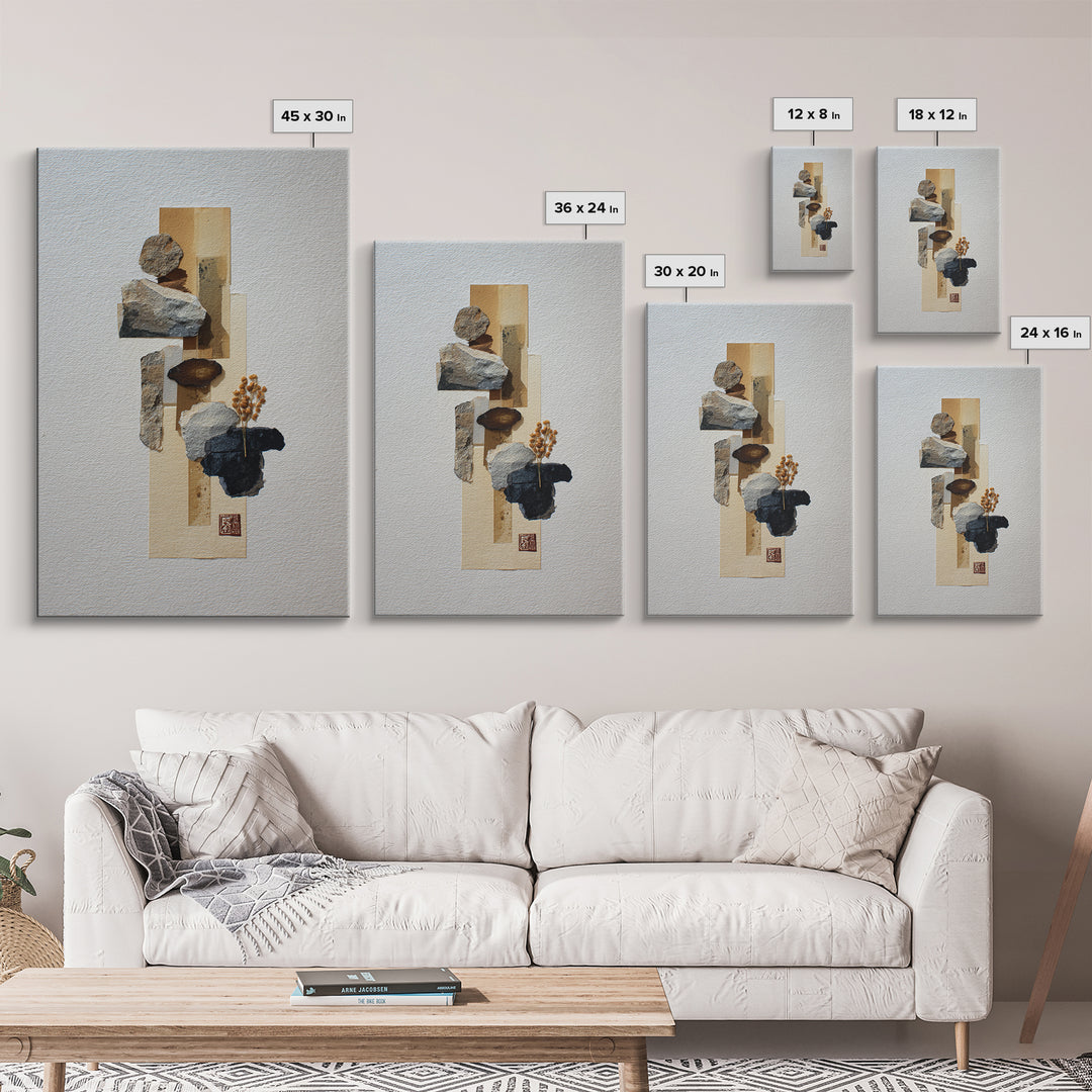 Elegant Moonlit Ocean Horizon Canvas Print, Master Bedroom, Wall Decor Bedroom, Bedroom Decor, Sanctuary, Fine Art Print, MAS-2x3-81