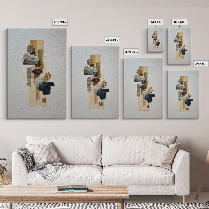 Elegant Moonlit Ocean Horizon Canvas Print, Master Bedroom, Wall Decor Bedroom, Bedroom Decor, Sanctuary, Fine Art Print, MAS-2x3-81