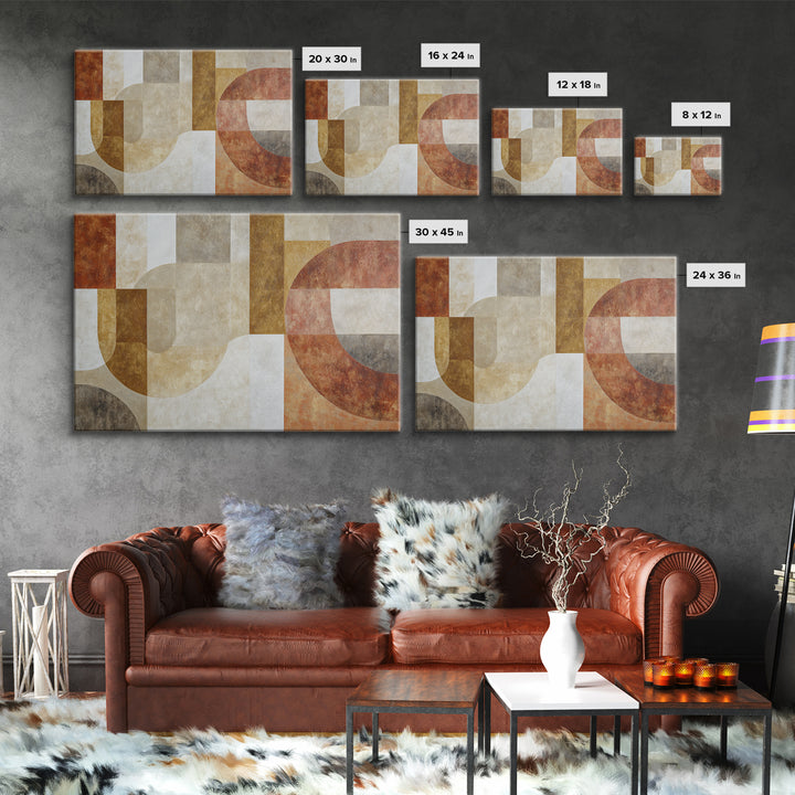 Soft Abstract Linen Texture Framed Canvas Print, Master Bedroom, Canvas Print, Bedroom Decor, Sanctuary, Above Bed Wall Art, MAS-3x2-7