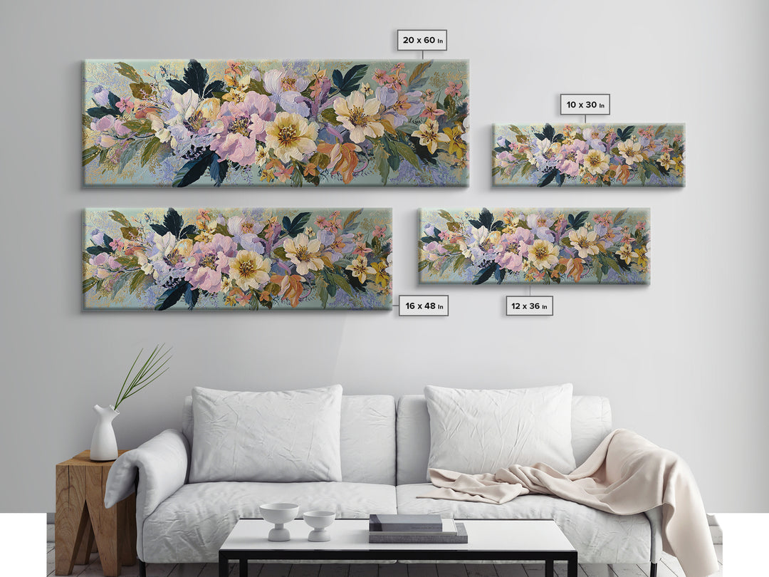 Highly Patterned Snake and Flower Composition Canvas Print, Maximalist Art, Abstract Wall Art, Living Room Decor, Maximal, MAX-3x1-5