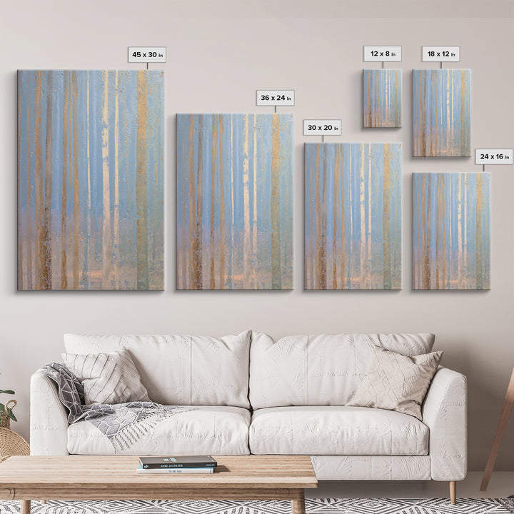 Abstract Breath Waves Framed Canvas Print, Meditation Art, Abstract Art, Living Room Decor, Stillness, Neutral Wall Art, MED-2x3-38