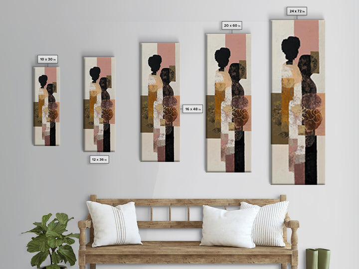 Small Black Bird Crossing White Space Canvas Print, Minimalist Art, Digital Print, Living Room Decor, Fine Art, Minimal, MIN-1x3-43