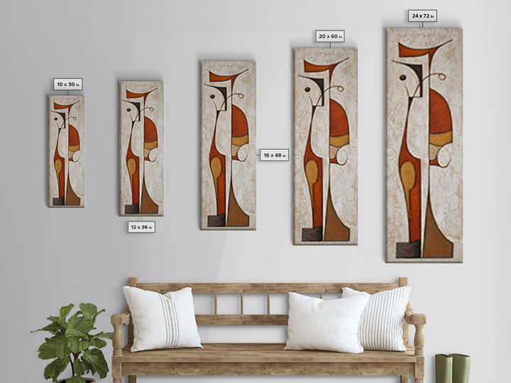 Minimal Cat Line Drawing Canvas Print, Minimalist Art, Boho Wall Art, Living Room Decor, Fine Art, Minimal, Statement Artwork, MIN-1x3-59