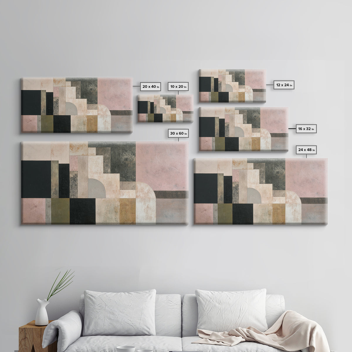 Simple Geometric Sun Framed Canvas Print, Minimalist Art, Art, Living Room Decor, Fine Art, Minimal, Canvas Tote Bag, MIN-2x1-83