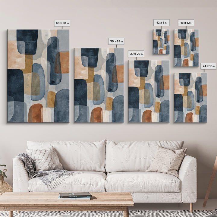 Quiet Stone Stack Canvas Print, Minimalist Art, Abstract Art, Living Room Decor, Minimal, Modern Art, Minimalist Wall Art, MIN-2x3-67