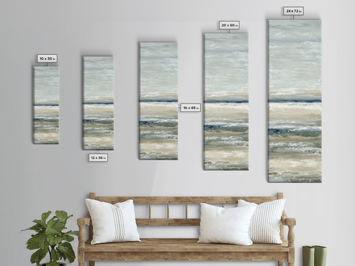 Large Neutral Landscape Canvas Print, Medical Office Art, Room Decor, Office Decor, Fine Art, Calm, Medical Student Gift, MOA-1x3-28