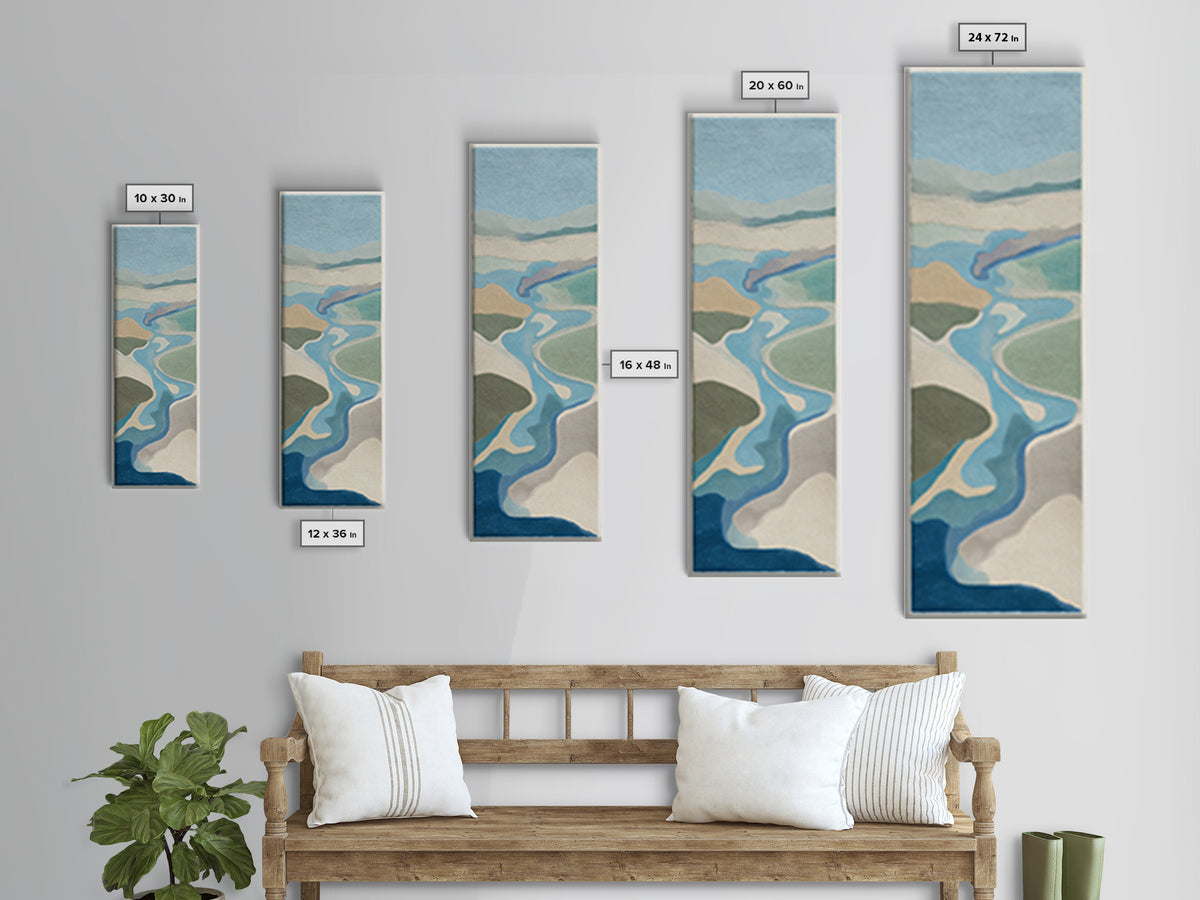 Simple Line Figure Canvas Print, Medical Office Art, Medical School, Office Decor, Fine Art, Calm, Minimalist Decor, MOA-1x3-78