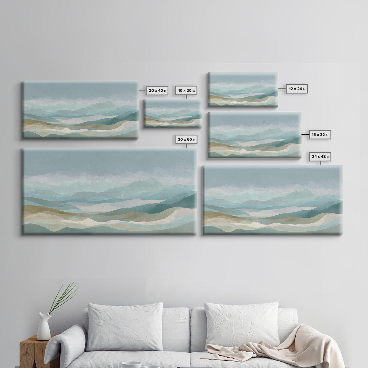 Simple Line Figure Framed Canvas Print, Medical Office Art, Fine Art Print, Office Decor, Fine Art, Calm, Wall Decor, MOA-2x1-38
