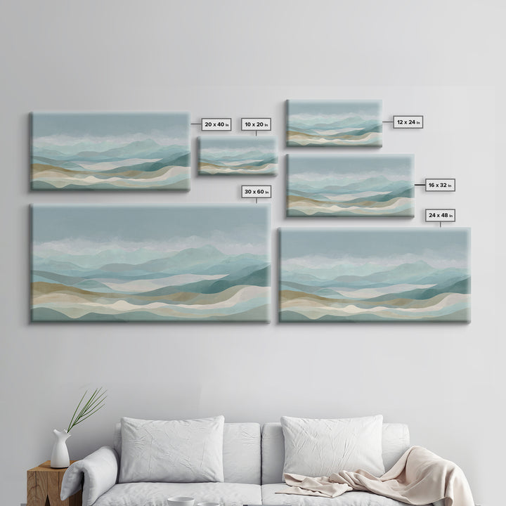 Simple Line Figure Framed Canvas Print, Medical Office Art, Fine Art Print, Office Decor, Fine Art, Calm, Wall Decor, MOA-2x1-38