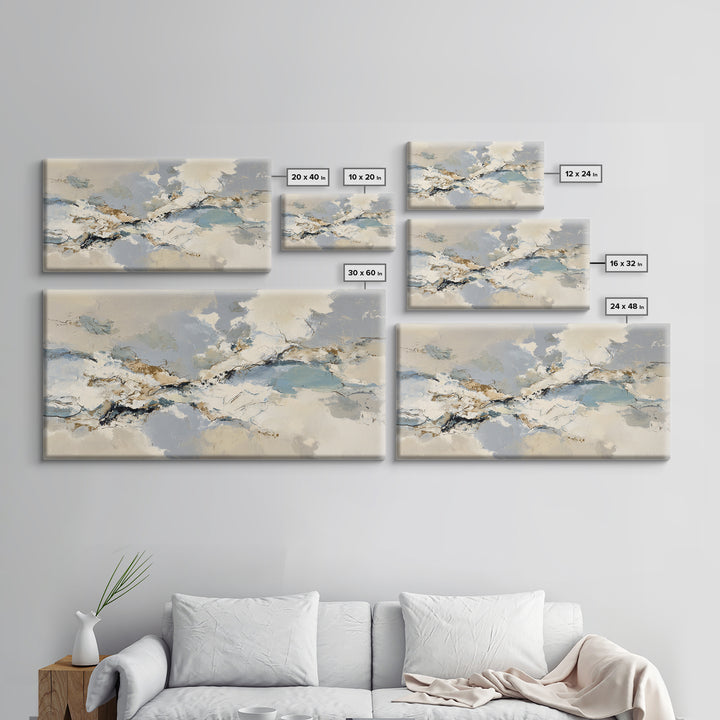 Simple Line Figure Canvas Print, Medical Office Art, Room Decor, Office Decor, Oil Painting, Calm, Medical Student Gift, MOA-2x1-62