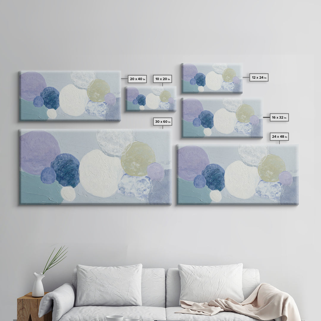 Lavender Botanical Still Life Canvas Print, Medical Office Art, Dental Office Decor, Office Decor, Oil Painting, Calm, MOA-2x1-89
