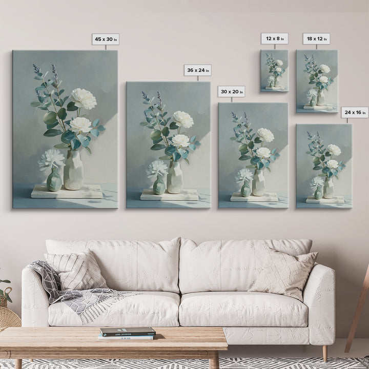 Lavender Botanical Still Life Canvas Print, Medical Office Art, Printable Card, Office Decor, Fine Art, Calm, School Nurse Art, MOA-2x3-77
