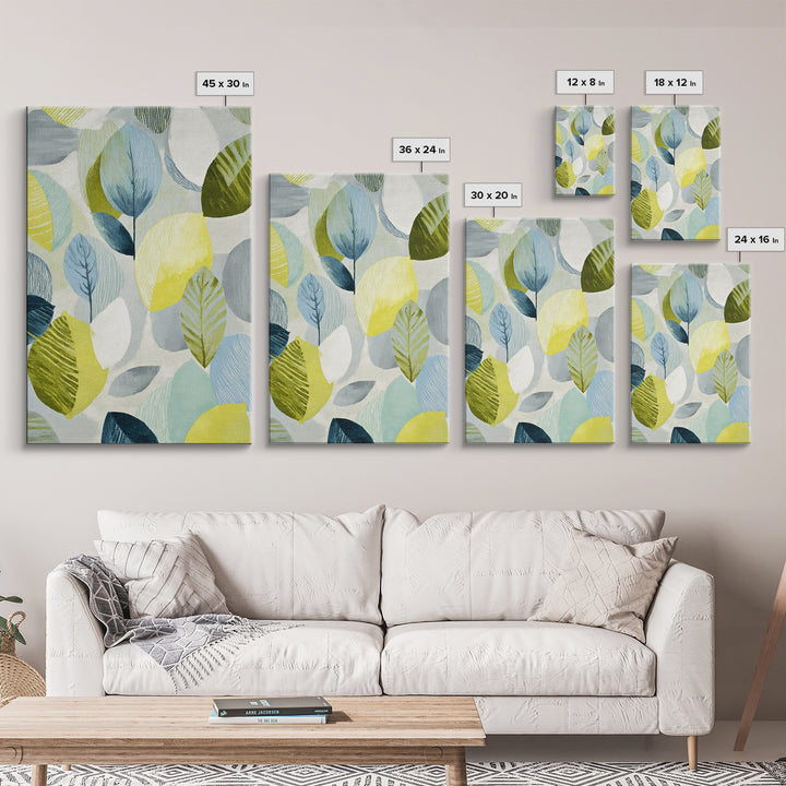 Fresh Citrus and Leaves for Bright Optimism Framed Canvas Print, Medical Office Art, Anatomy Poster, Office Decor, Oil Painting, MOA-2x3-8