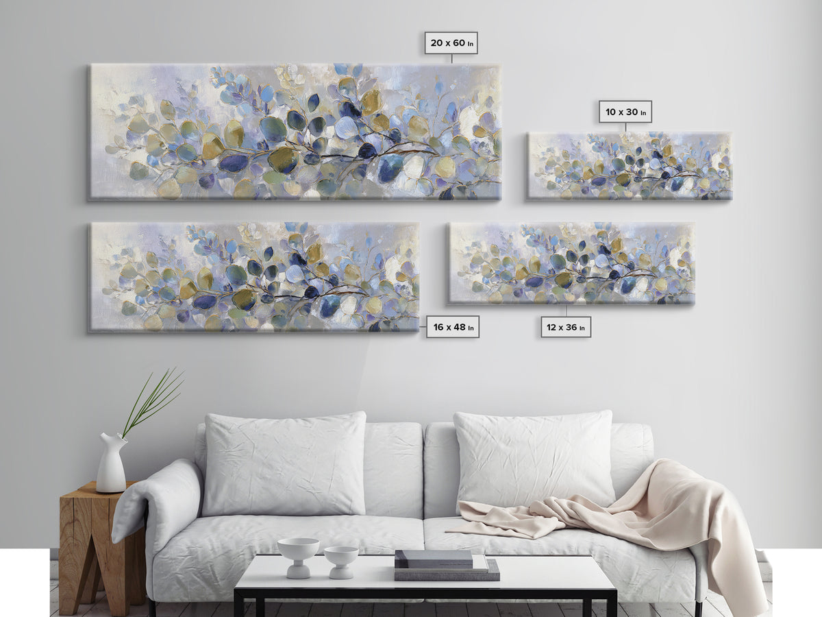 Lavender Botanical Still Life Canvas Print, Medical Office Art, Dental Office Decor, Office Decor, Oil Painting, Calm, MOA-3x1-13