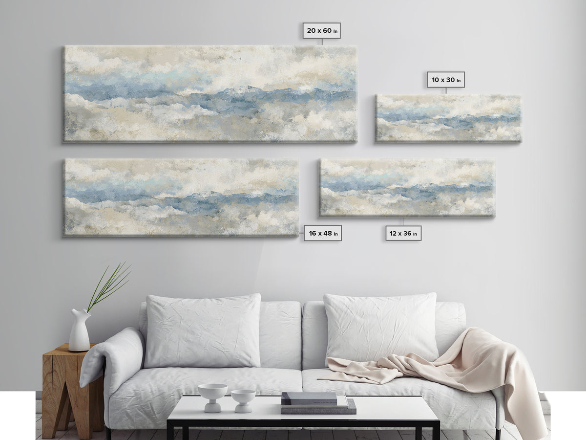 Subtle Marble Texture Framed Canvas Print, Medical Office Art, Wall Art, Office Decor, Fine Art, Calm, Printable Card, MOA-3x1-59