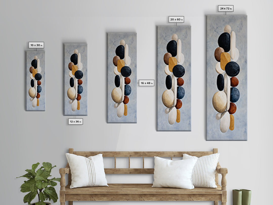 Large Organic Forms Canvas Print, Modern Art, Printable Wall Art, Living Room Decor, Fine Art, Modern, Abstract Wall Art, MOD-1x3-39