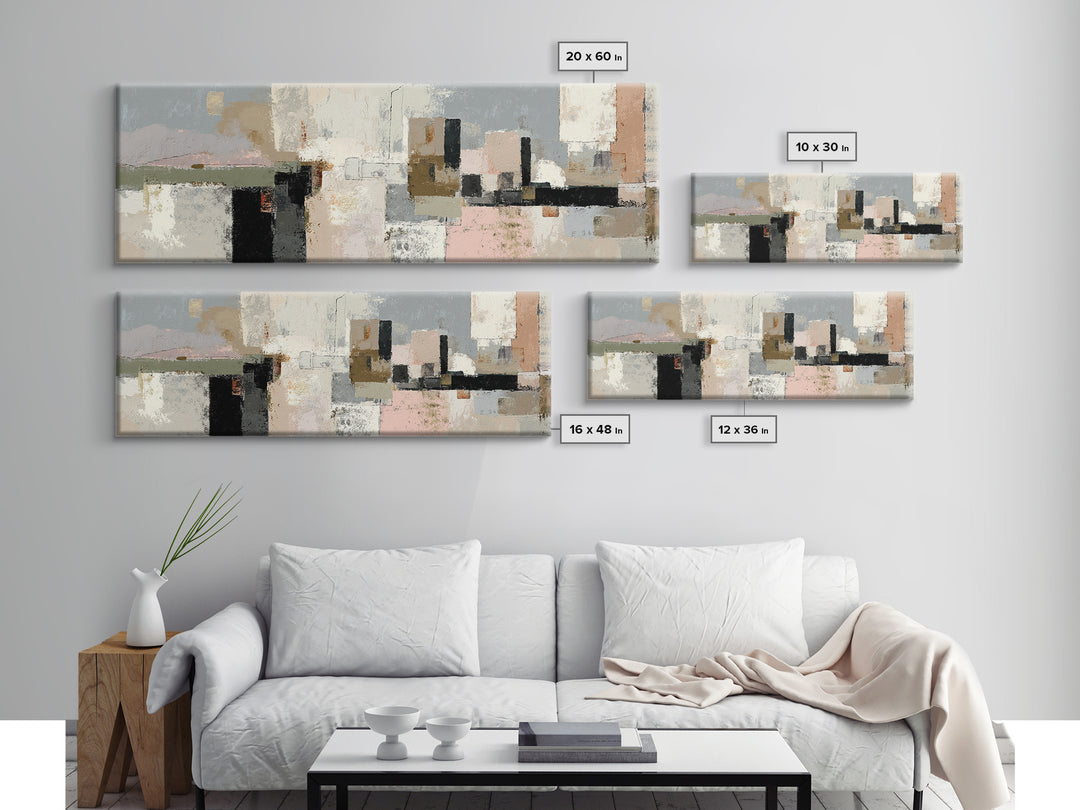 Modern Animal Portrait Canvas Print, Modern Art, Large Wall Art, Living Room Decor, Fine Art, Modern, Living Room Wall Art, MOD-3x1-86