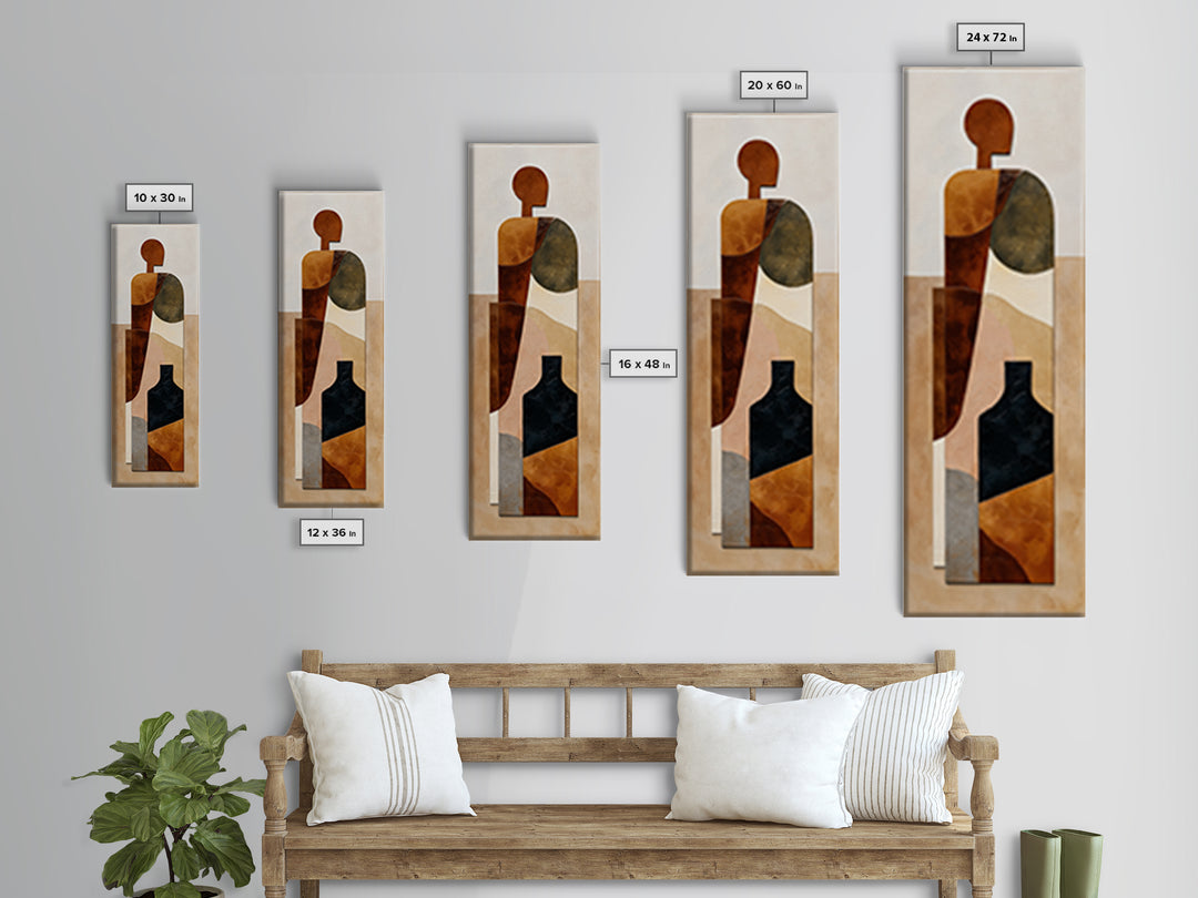 Brown Leather and Whiskey Still Life Canvas Print, Monochrome Art, Abstract Art, Living Room Decor, Mono, Bedroom Wall Art, MON-1x3-11