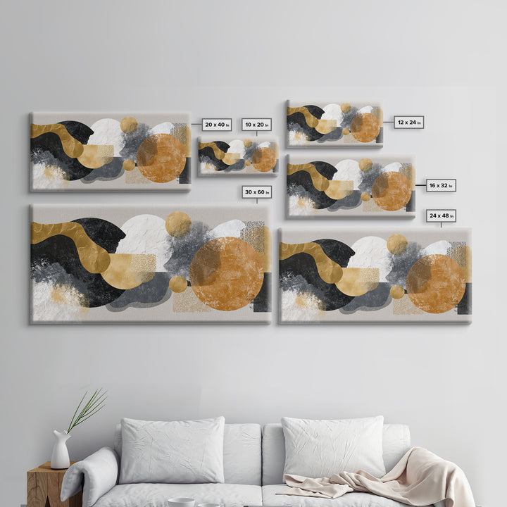 Ivory White Plaster Texture Composition Canvas Print, Monochrome Art, Printable Wall Art, Living Room Decor, Fine Art, Mono, MON-2x1-73