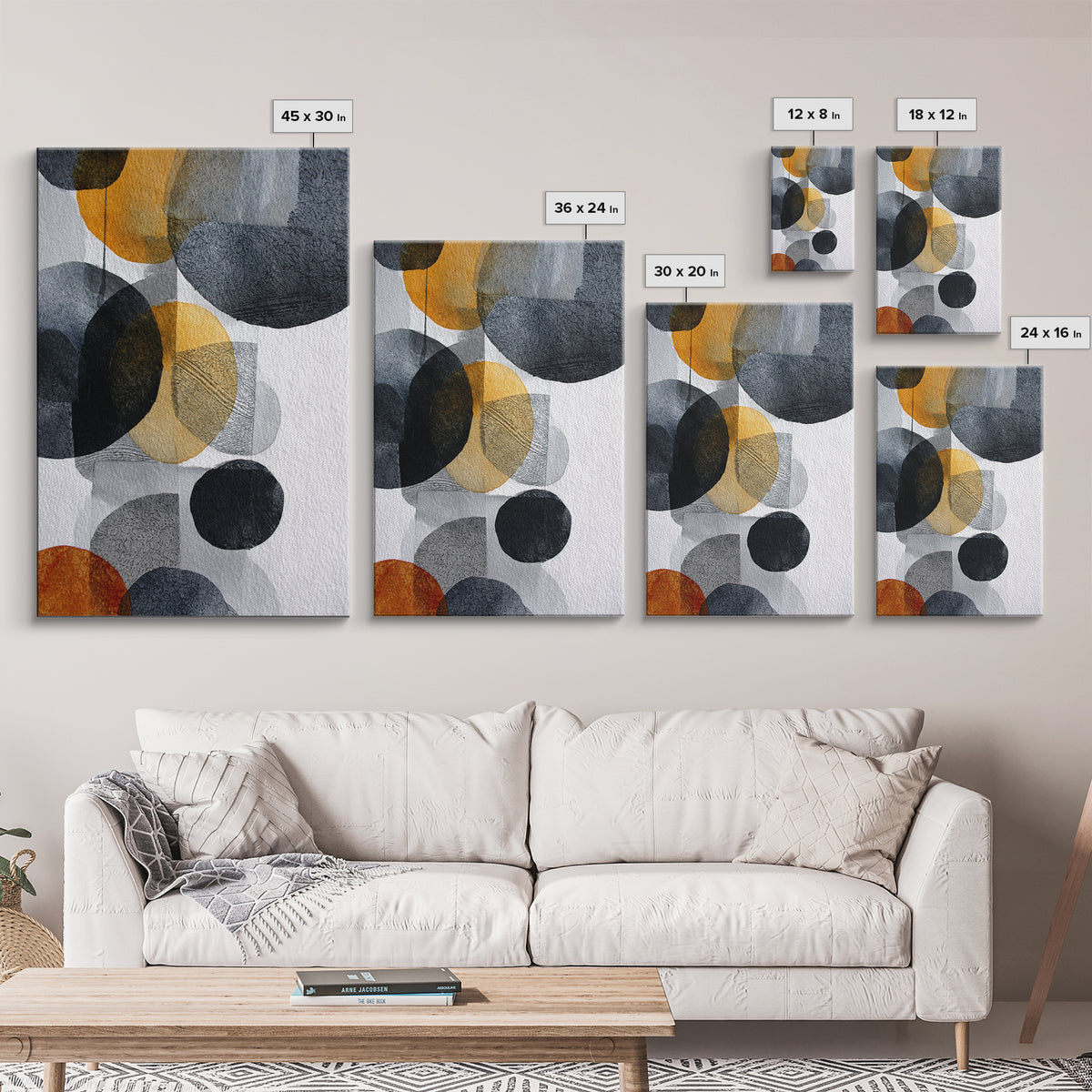Black Ink Abstract Canvas Print, Monochrome Art, Luxury Decor, Living Room Decor, Abstract Art, Mono, Printable Wall Art, MON-2x3-14