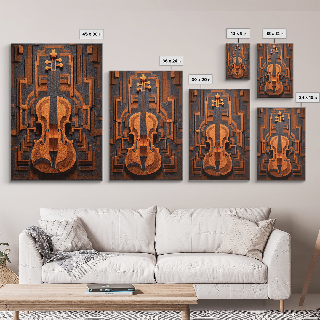 Soundproof Foam Pattern Transformed into Art Canvas Print, Music Studio Art, Trendy Wall Art, Studio Decor, Fine Art, Rhythm, MSA-2x3-99