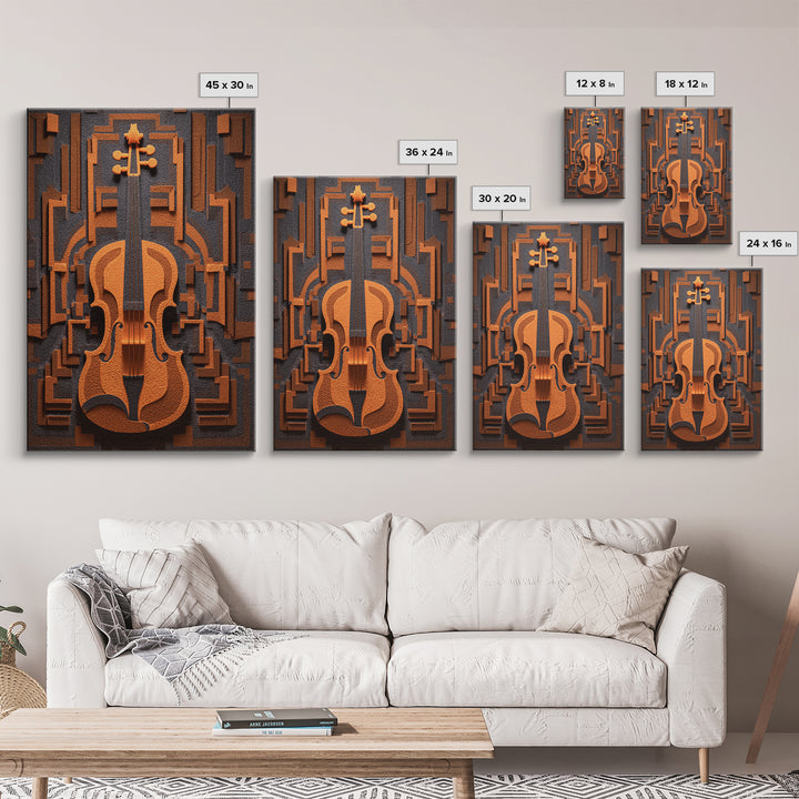 Soundproof Foam Pattern Transformed into Art Canvas Print, Music Studio Art, Trendy Wall Art, Studio Decor, Fine Art, Rhythm, MSA-2x3-99