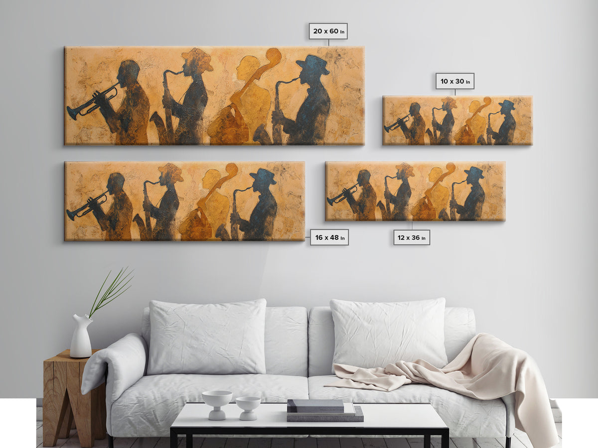 Abstract Sound Wave Canvas Print, Music Studio Art, Metal Wall Art, Studio Decor, Rhythm, Music Posters, Watercolor Print, MSA-3x1-92