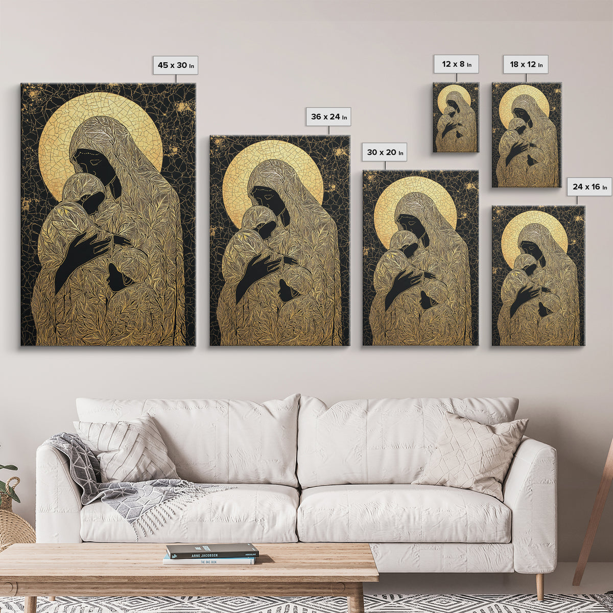 Hermes Greek God Leaping, Mythology Divine Messenger, Canvas Gold Art Print, Ancient Greek Wall Decor, Real Wood Frame