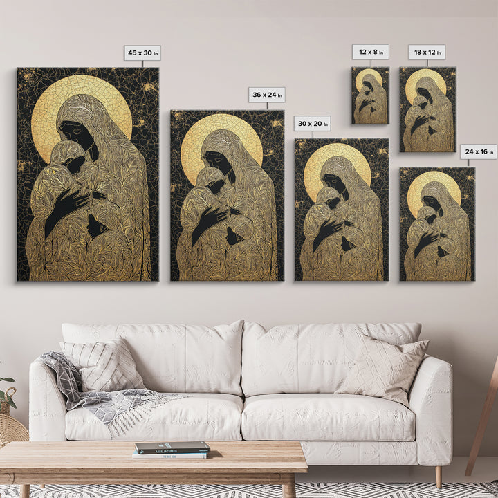 Hermes Greek God Leaping, Mythology Divine Messenger, Canvas Gold Art Print, Ancient Greek Wall Decor, Real Wood Frame