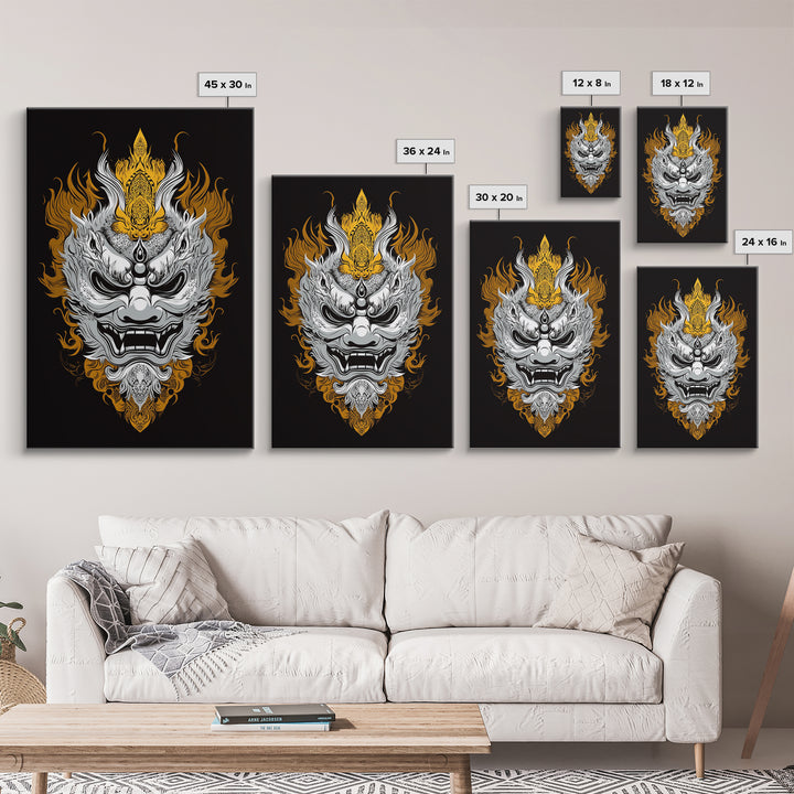 Jaguar Head Splatter Painting, Gold Canvas Art, Exotic Animal Canvas Print, Real Wood Frame, Wild Cat Wall Decor, Bold Modern Artwork