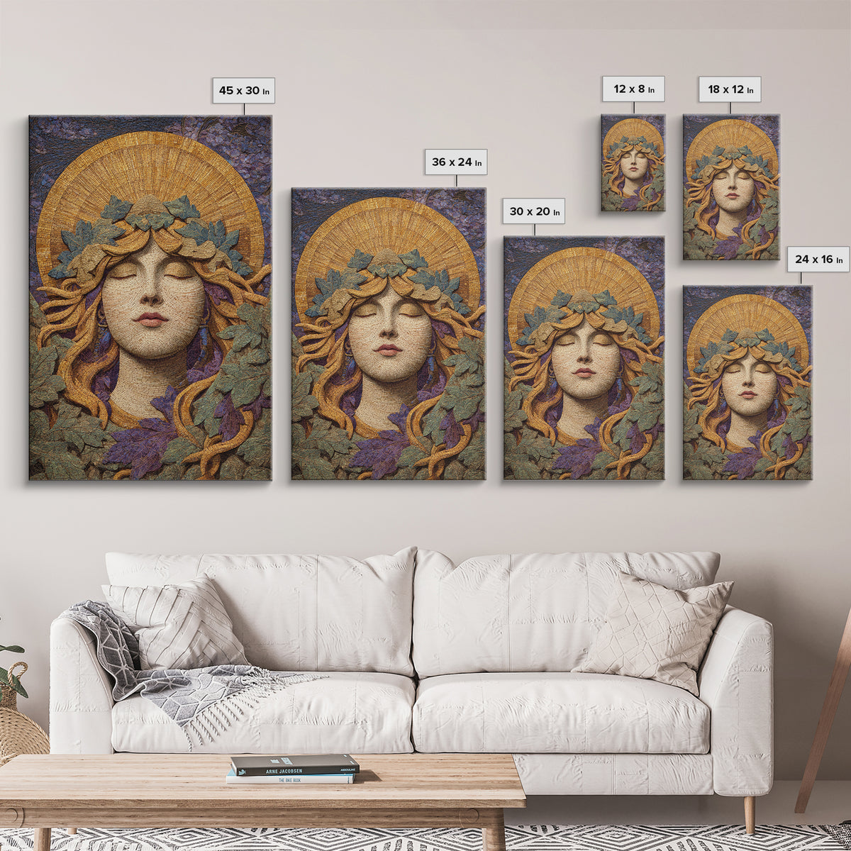 Apollo Sun God Framed Canvas Print, Mythological Art, Wall Art, Living Room Decor, Fine Art, Legend, Artwork, Framed Wall Art, MYT-2x3-38