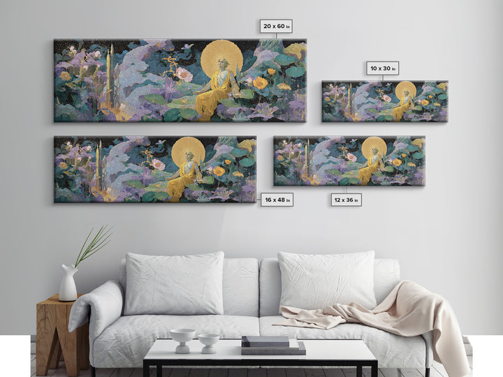 Apollo Sun God Canvas Print, Mythological Art, Boho Decor, Living Room Decor, Abstract Art, Legend, Prints, Art Print, MYT-3x1-22