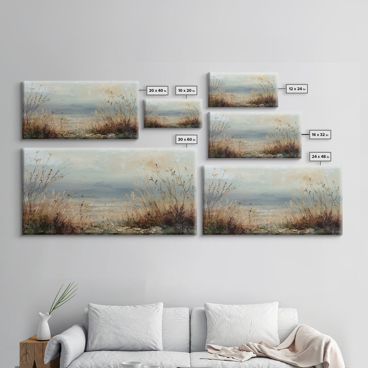 Bees Circling Lavender Blossoms Framed Canvas Print, Nature Art, Printable Wall Art, Living Room Decor, Fine Art, Nature, NAT-2x1-91