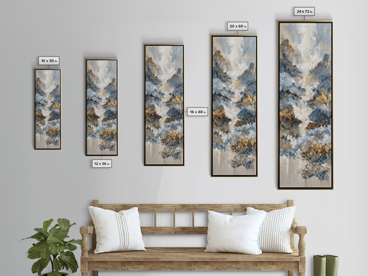 Large Neutral Texture Art for Professional Setting Canvas Print, Office Art, Digital Wall Art, Office Decor, Fine Art, Focus, OFF-1x3-33