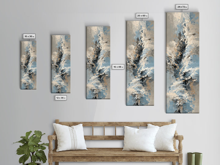 Abstract Upward Movement Symbolizing Growth Canvas Print, Office Art, Bedroom Wall Art, Office Decor, Fine Art, Focus, OFF-1x3-42