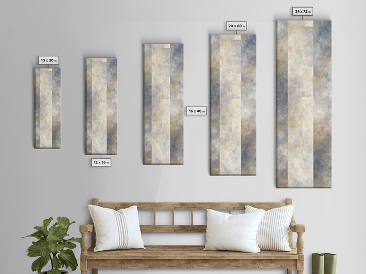 Subtle Motivational Symbol Using Arrows Without Text Canvas Print, Office Art, Abstract Art, Office Decor, Focus, OFF-1x3-51