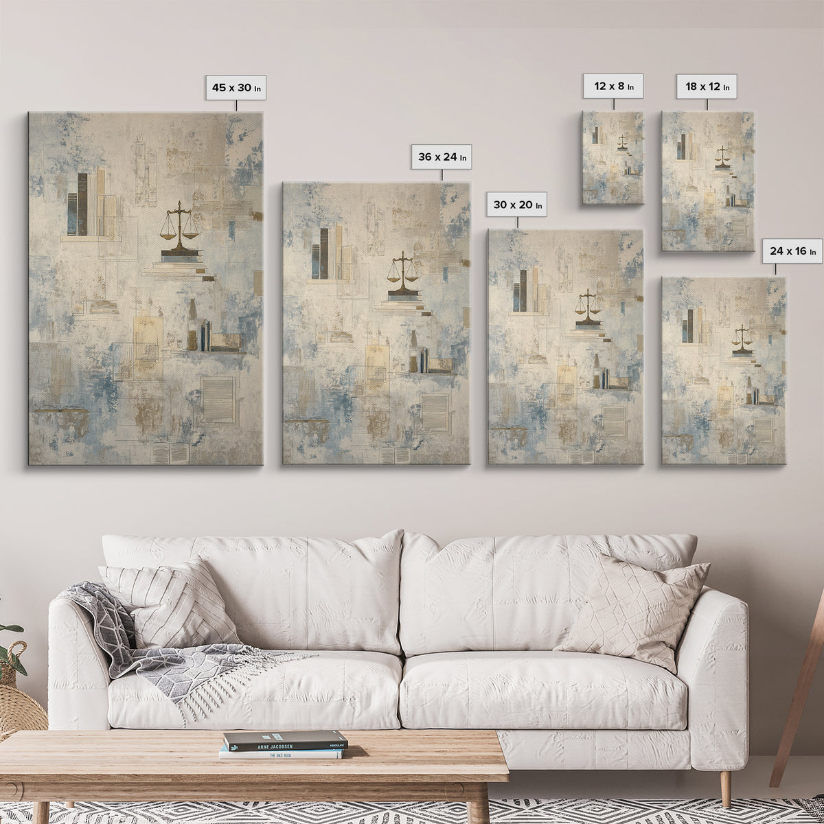 Architectural Line Drawing Framed Canvas Print, Office Art, Wall Decor, Office Decor, Abstract Art, Focus, Wall Prints, OFF-2x3-59