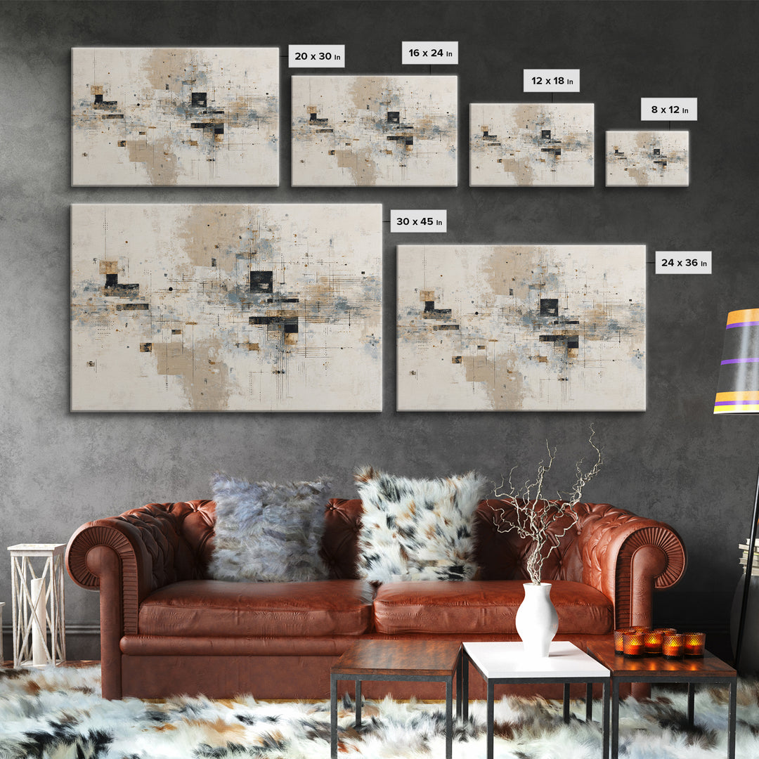 Subtle Motivational Symbol Using Arrows Without Text Canvas Print, Office Art, Office Decor, Watercolor Art, Focus, OFF-3x2-67
