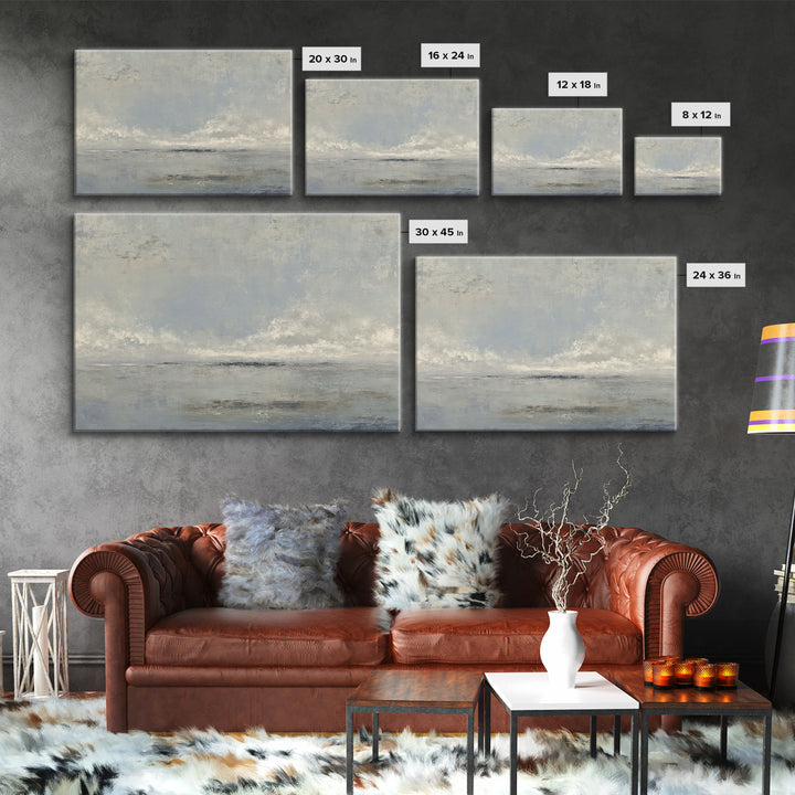 Large Neutral Texture Art for Professional Setting Canvas Print, Office Art, Office Wall Art, Office Decor, Fine Art, Focus, OFF-3x2-73